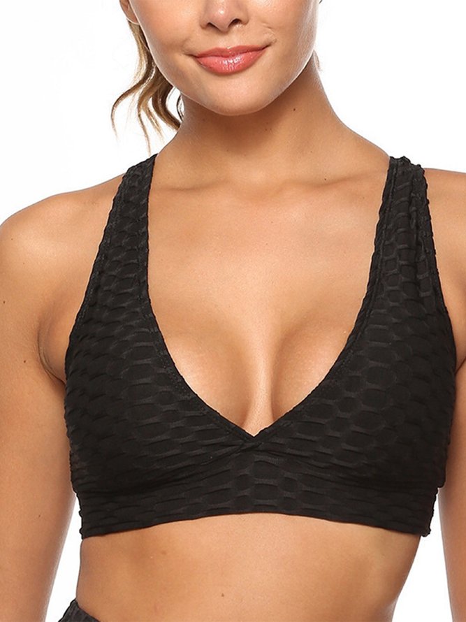 Plain Sports Sports Bra