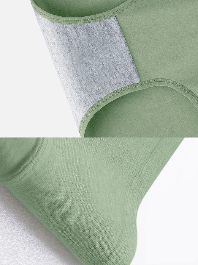 Breathable Casual Cotton Floral Panties