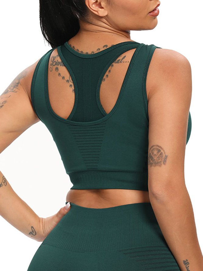 Sports Plain Sports Bra