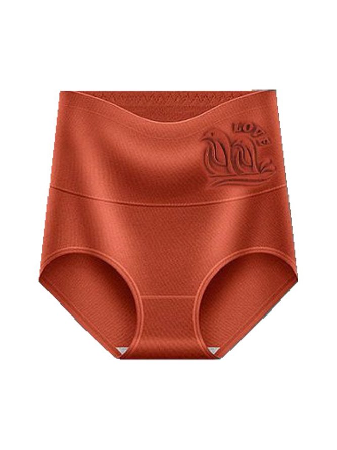 Breathable Casual Cotton Floral Panties