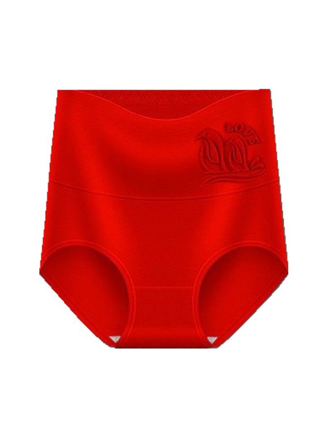 Breathable Casual Cotton Floral Panties