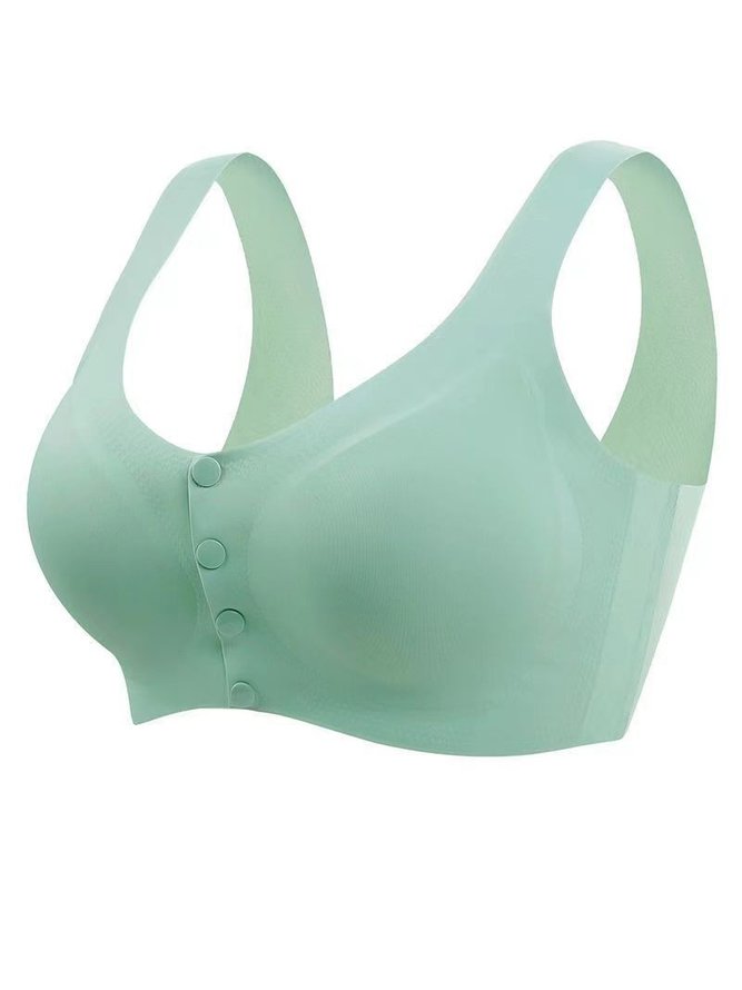 Casual Plain Bra & Bralette