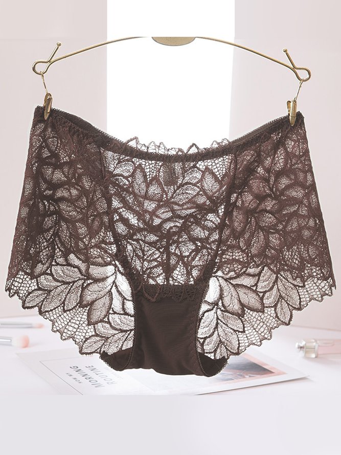 Sexy Lace Breathable Stretch Briefs
