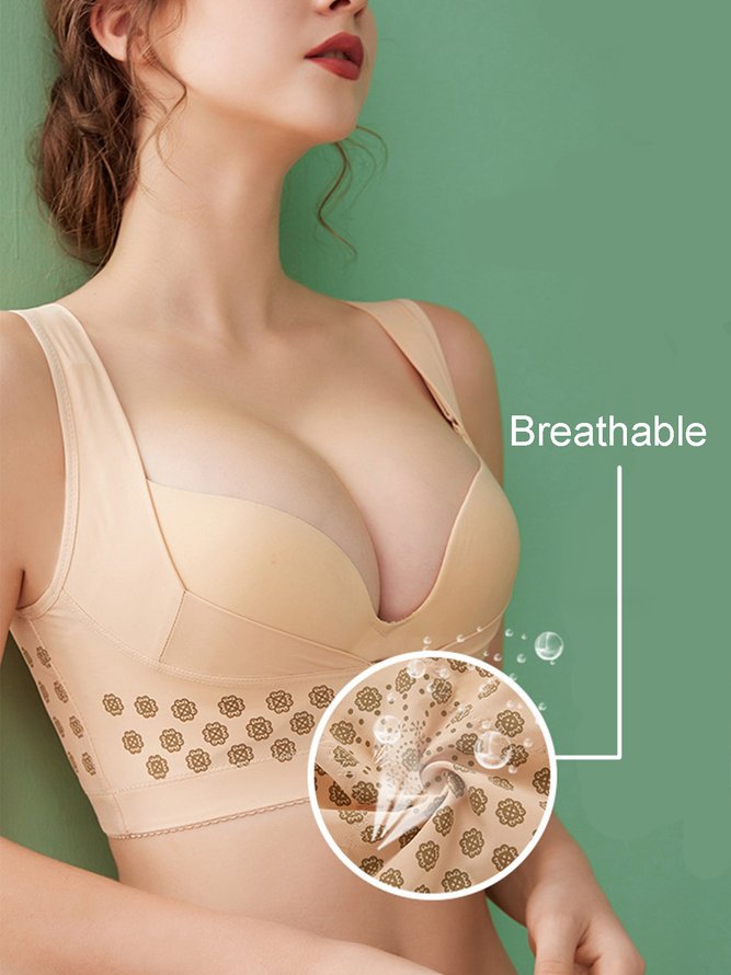 Breast Support Push Up Correction Hunchback Vest Style Bra