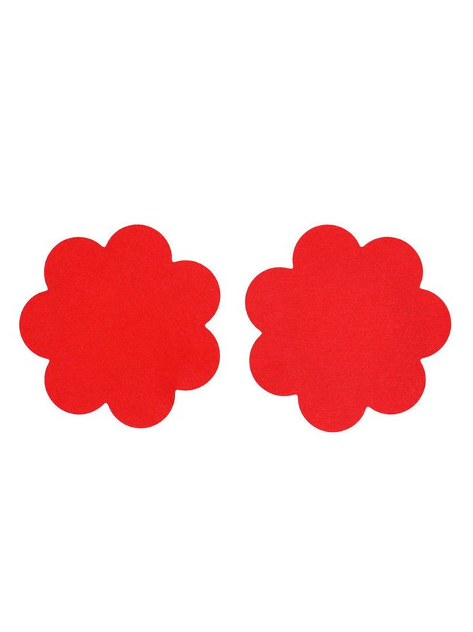 Multicolor Satin Disposable Nipple Patches