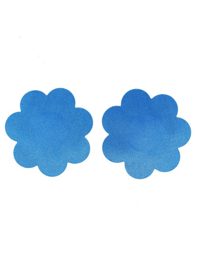 Multicolor Satin Disposable Nipple Patches