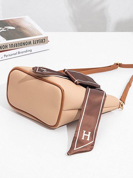 Urban Casual Simple Leather Handbag Messenger Bag Daily Women Jewelry