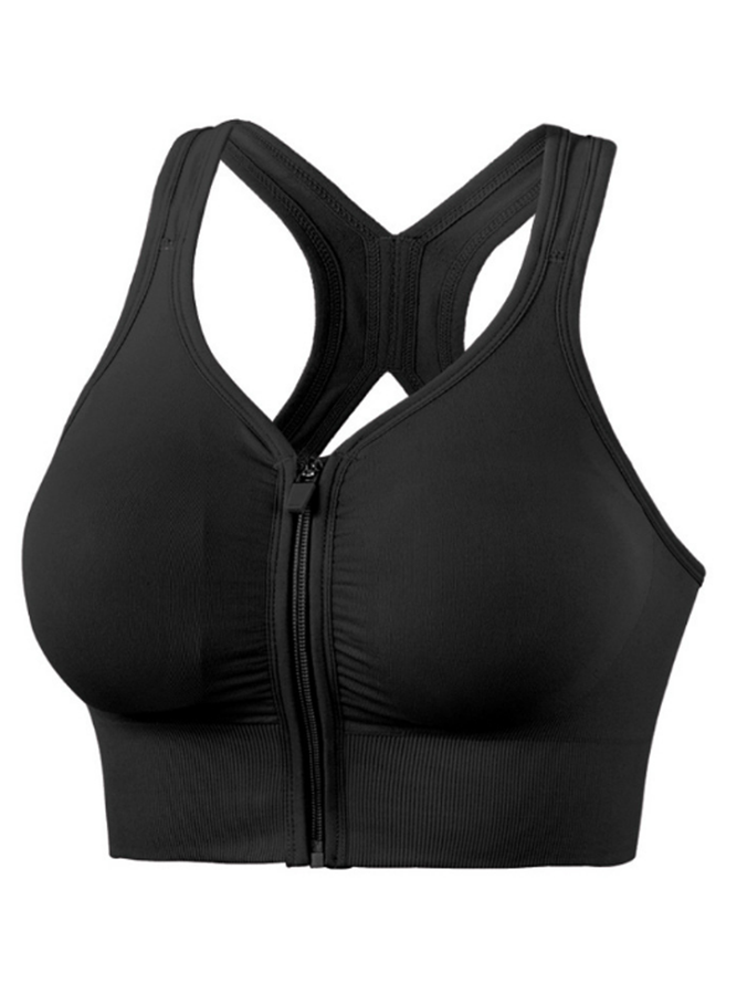 Jersey Sports Plain Sports Bra