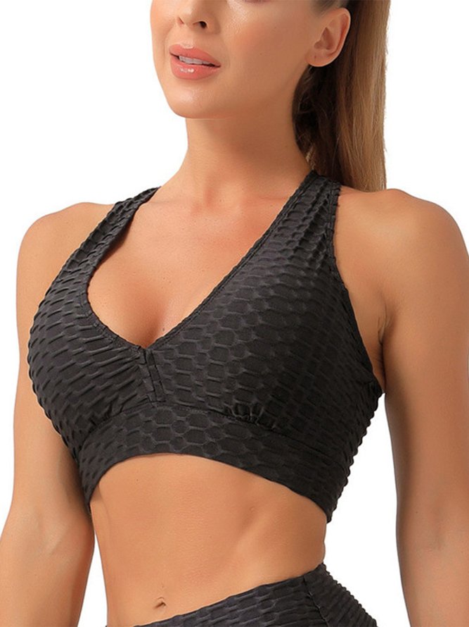 Plain Sports Sports Bra
