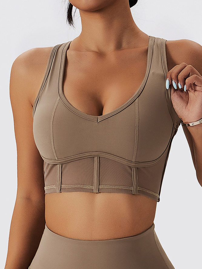 Sexy Plain Sports Bra