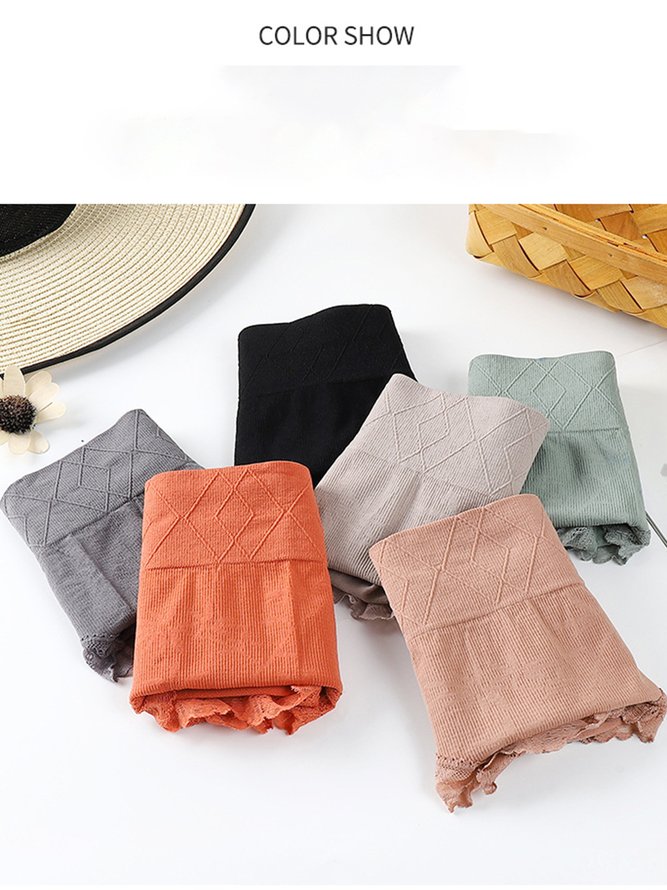 Breathable High Waist Lace Casual High Waist Panty
