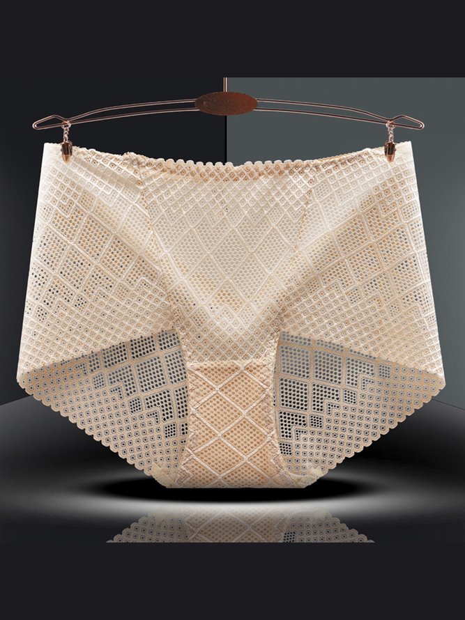 Sexy Lace Geometric Panty