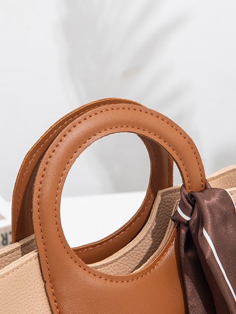 Urban Casual Simple Leather Handbag Messenger Bag Daily Women Jewelry