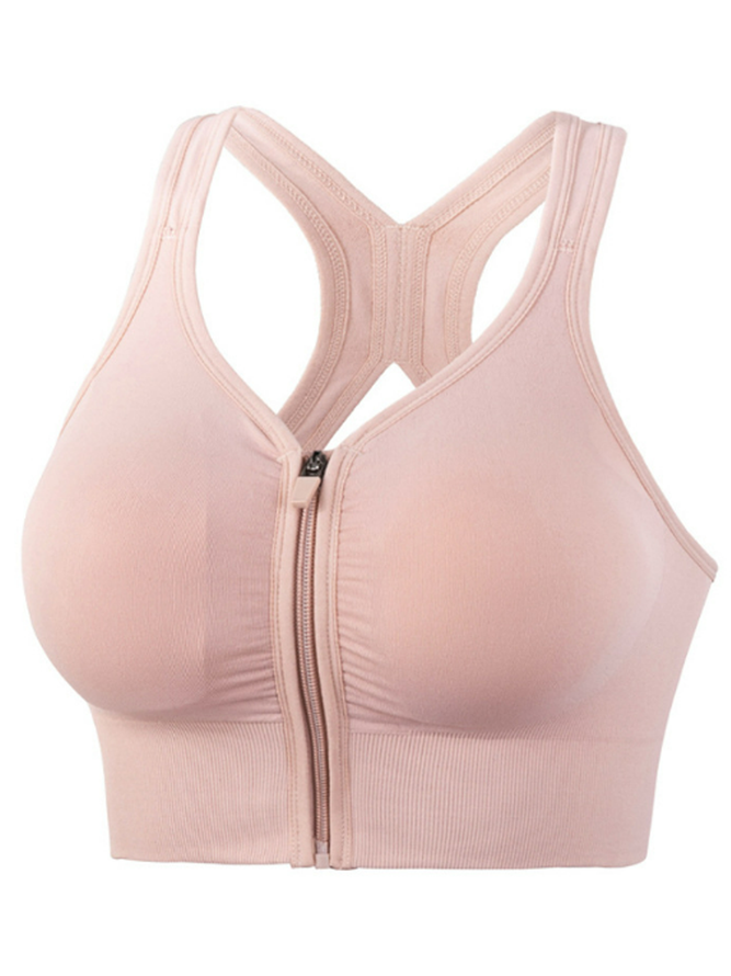 Jersey Sports Plain Sports Bra