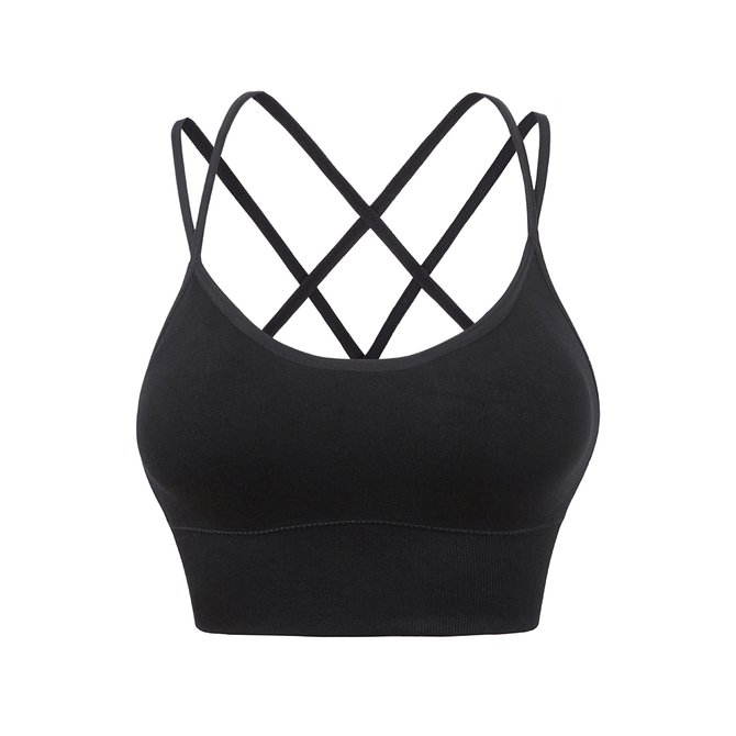 Plain Simple Spaghetti Sports Bra