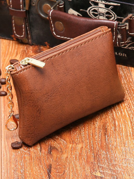Casual Leather Coin Purse Portable Urban Women's Bag