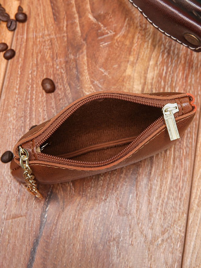 Casual Leather Coin Purse Portable Urban Women's Bag