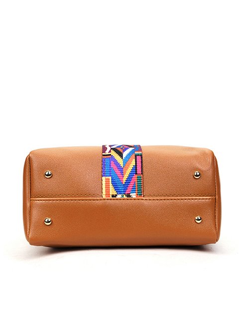 Casual Leather Handbag Set Business Ladies Bag