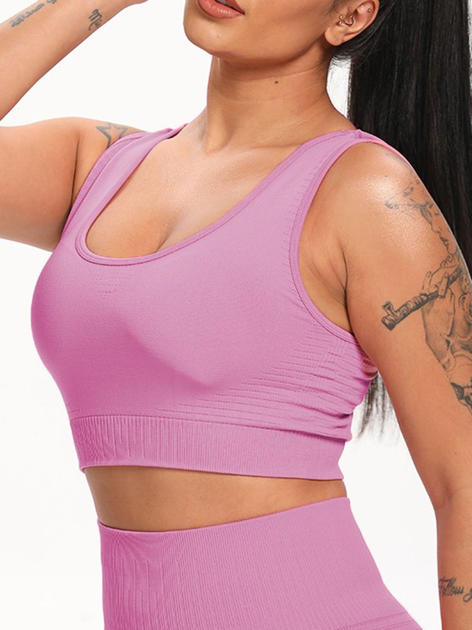 Sports Plain Sports Bra