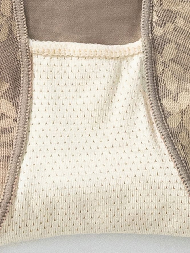 Sexy Lace Breathable Stretch Tummy Control High Waist Briefs