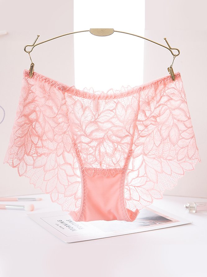 Sexy Lace Breathable Stretch Briefs