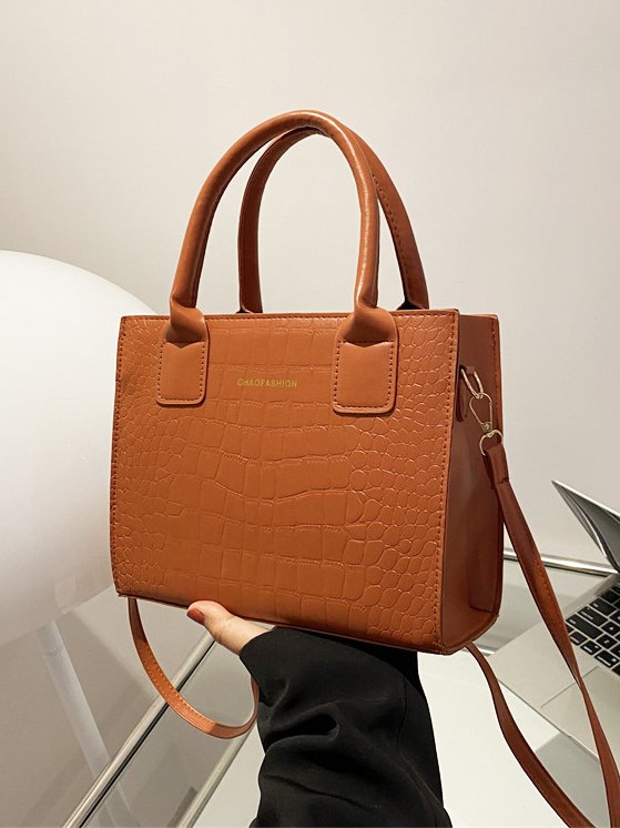 Urban Leather Stitching Clutch Messenger Bag Daily Casual Women's Bag