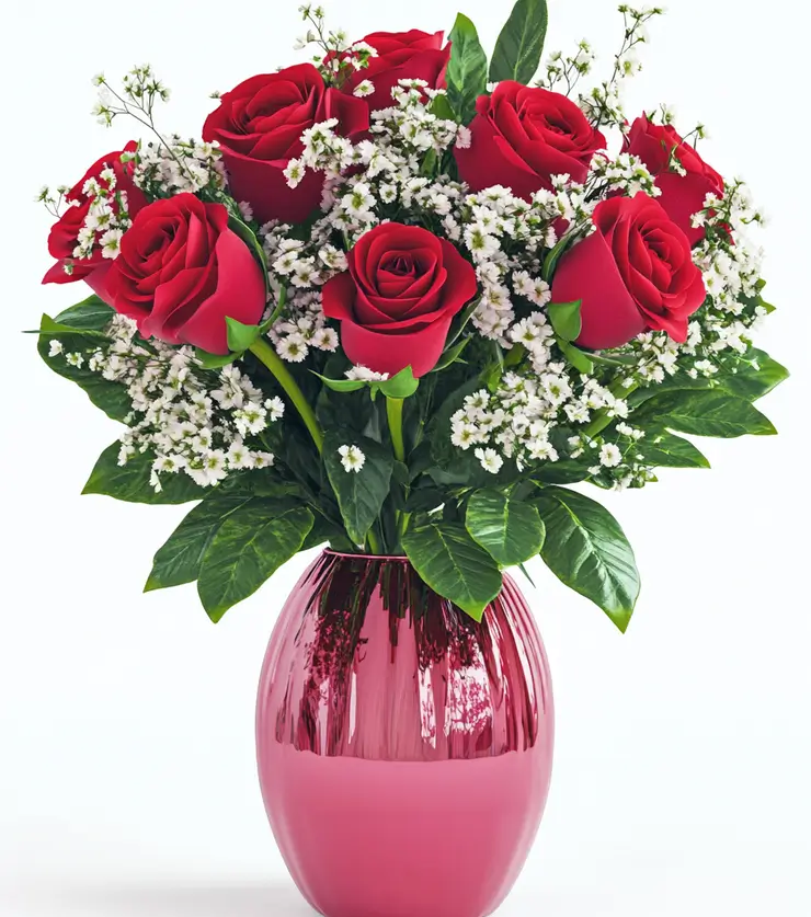 Richly Colored Roses