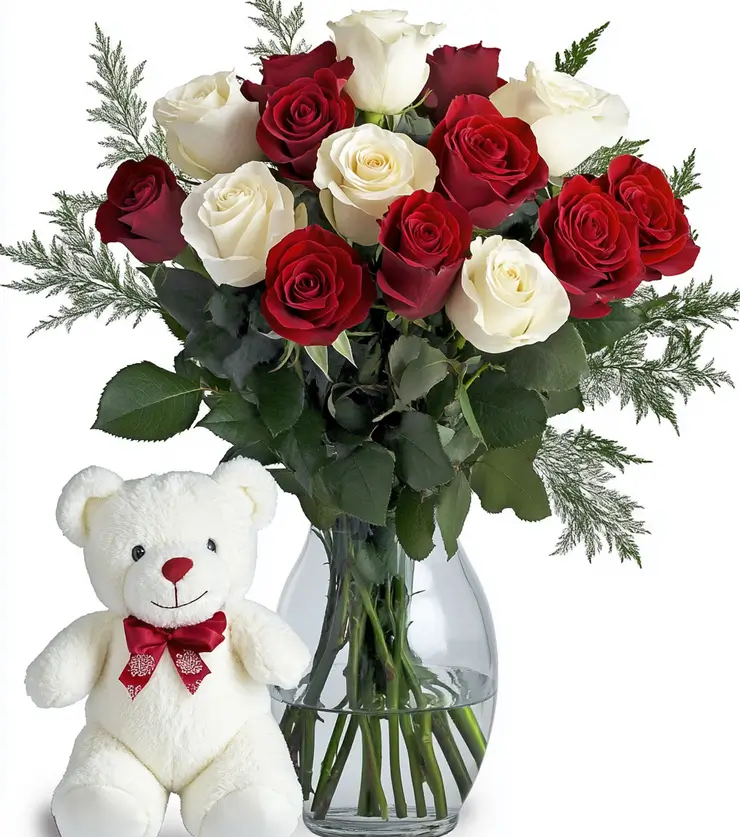 Bear Hugs and Roses