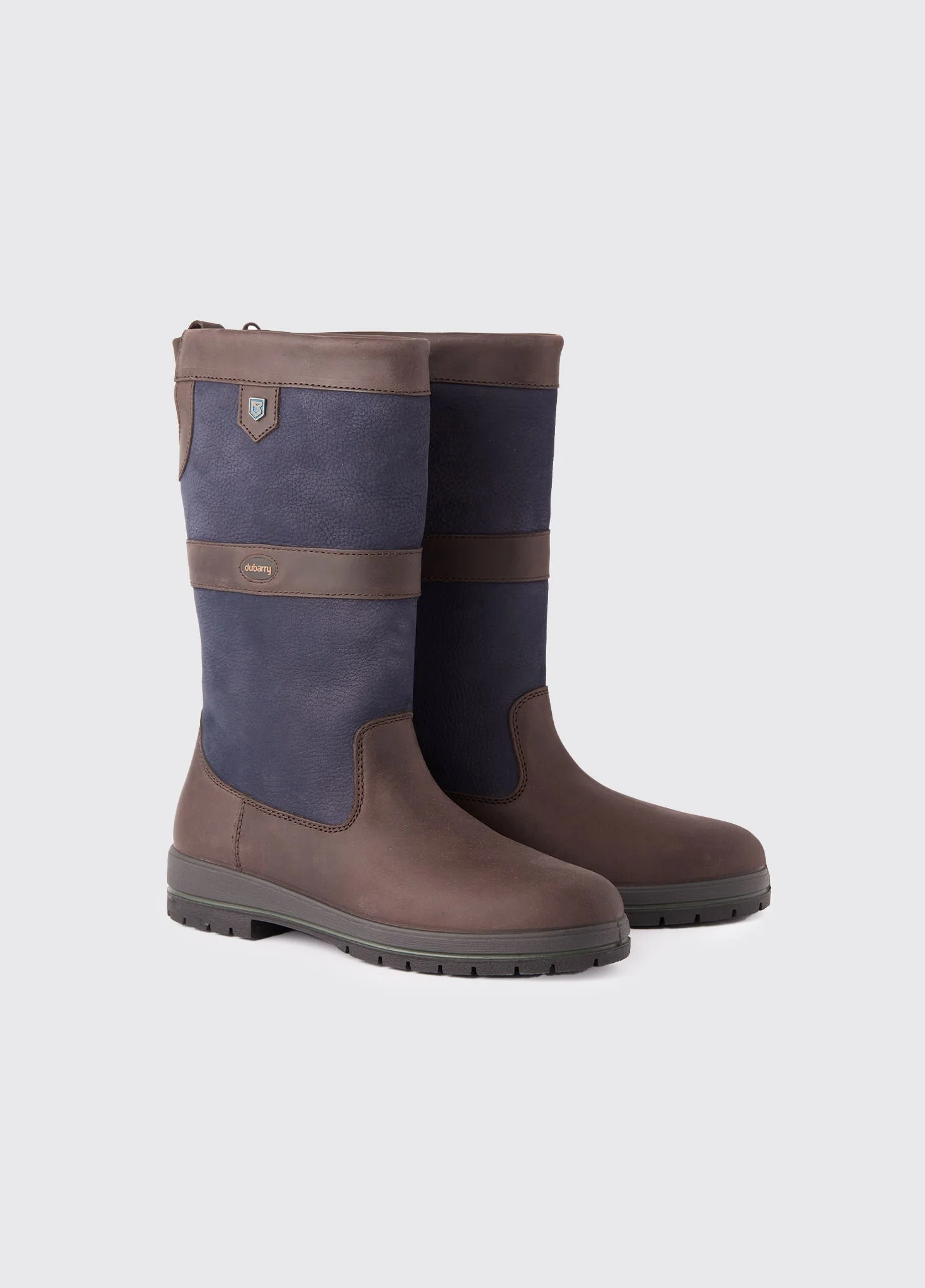 Kildare Ladies ExtraFit™ Country Boot - Navy/Brown