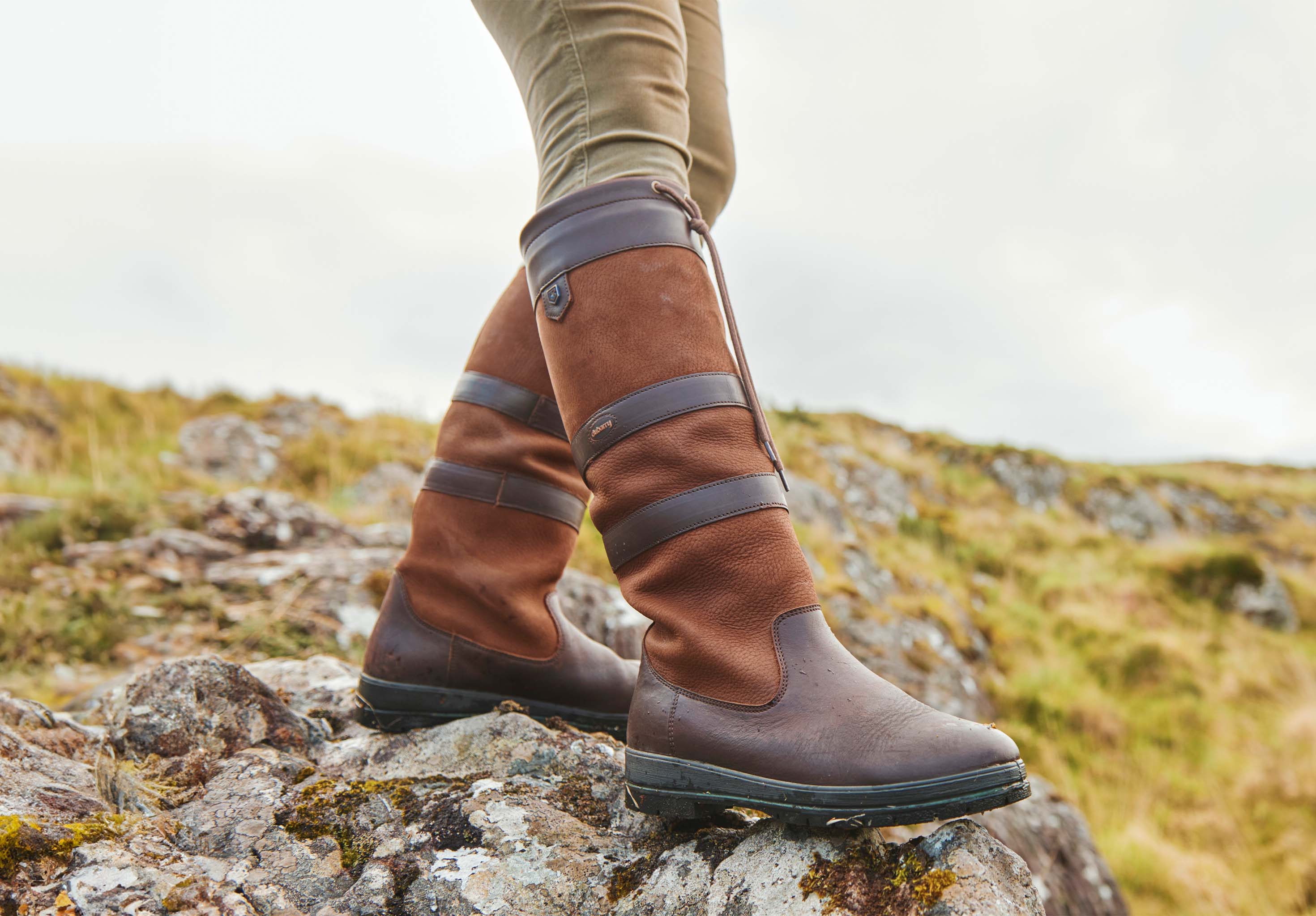 Galway Ladies Country Boot - Walnut