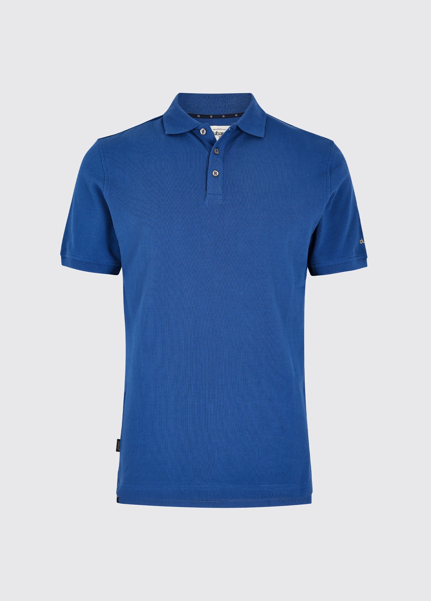 Jennings Men's cotton pique polo- Cobalt