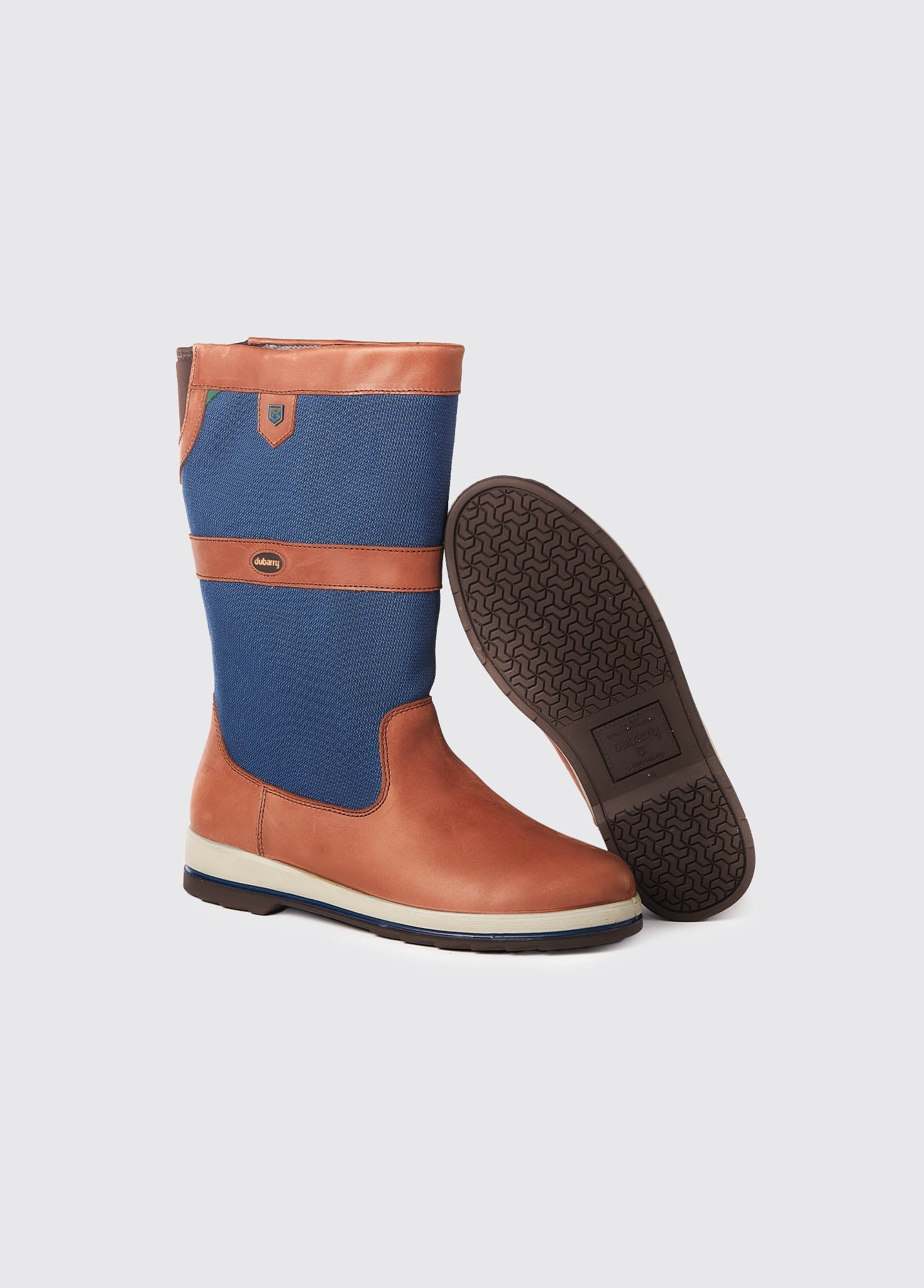 Shamrock Ladies ExtraFit™ Sailing Boot - Navy/Brown