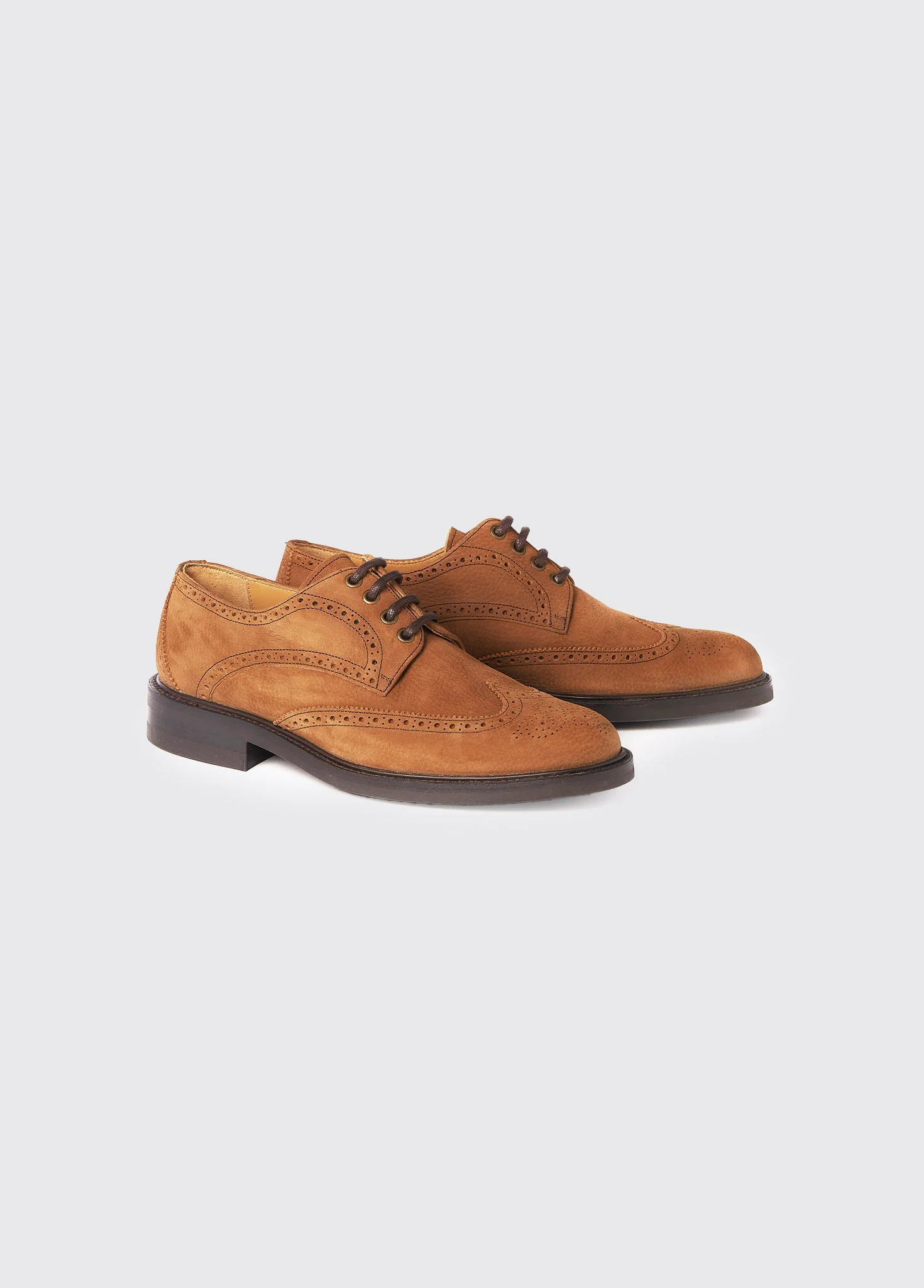 Derry Goodyear Brogue Shoes - Brown