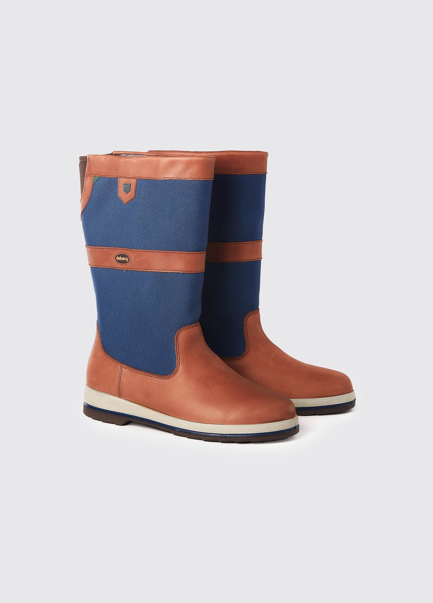 Shamrock Ladies ExtraFit™ Sailing Boot - Navy/Brown