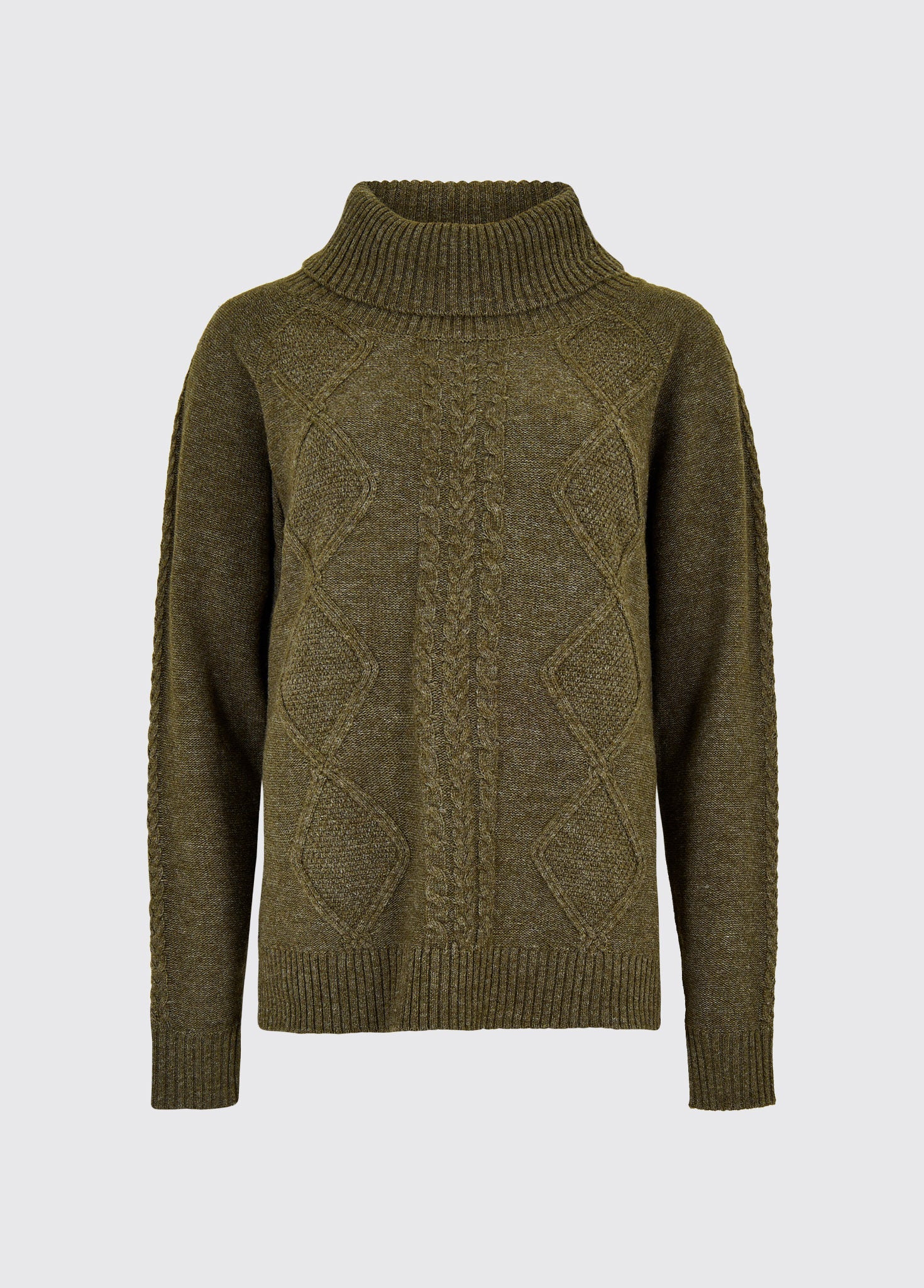 Kirkwood Women's Chunky Sweater - Dusky Green
