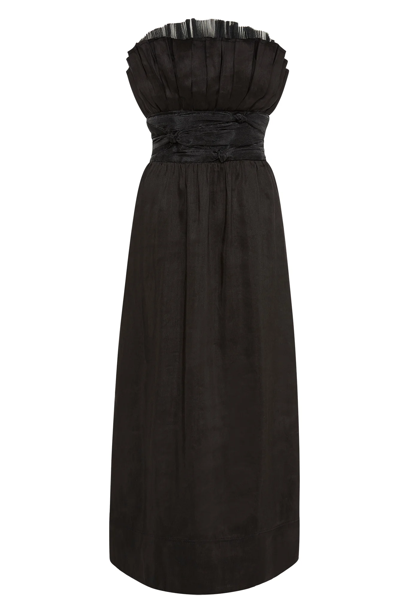 Whisper Knot Waist Midi Dress