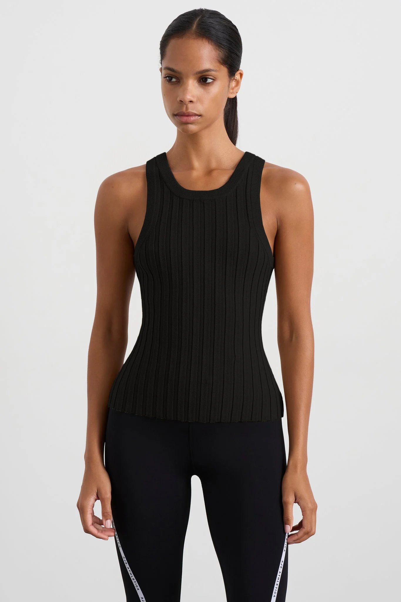 Hydra Racer Knit Ribbed Top