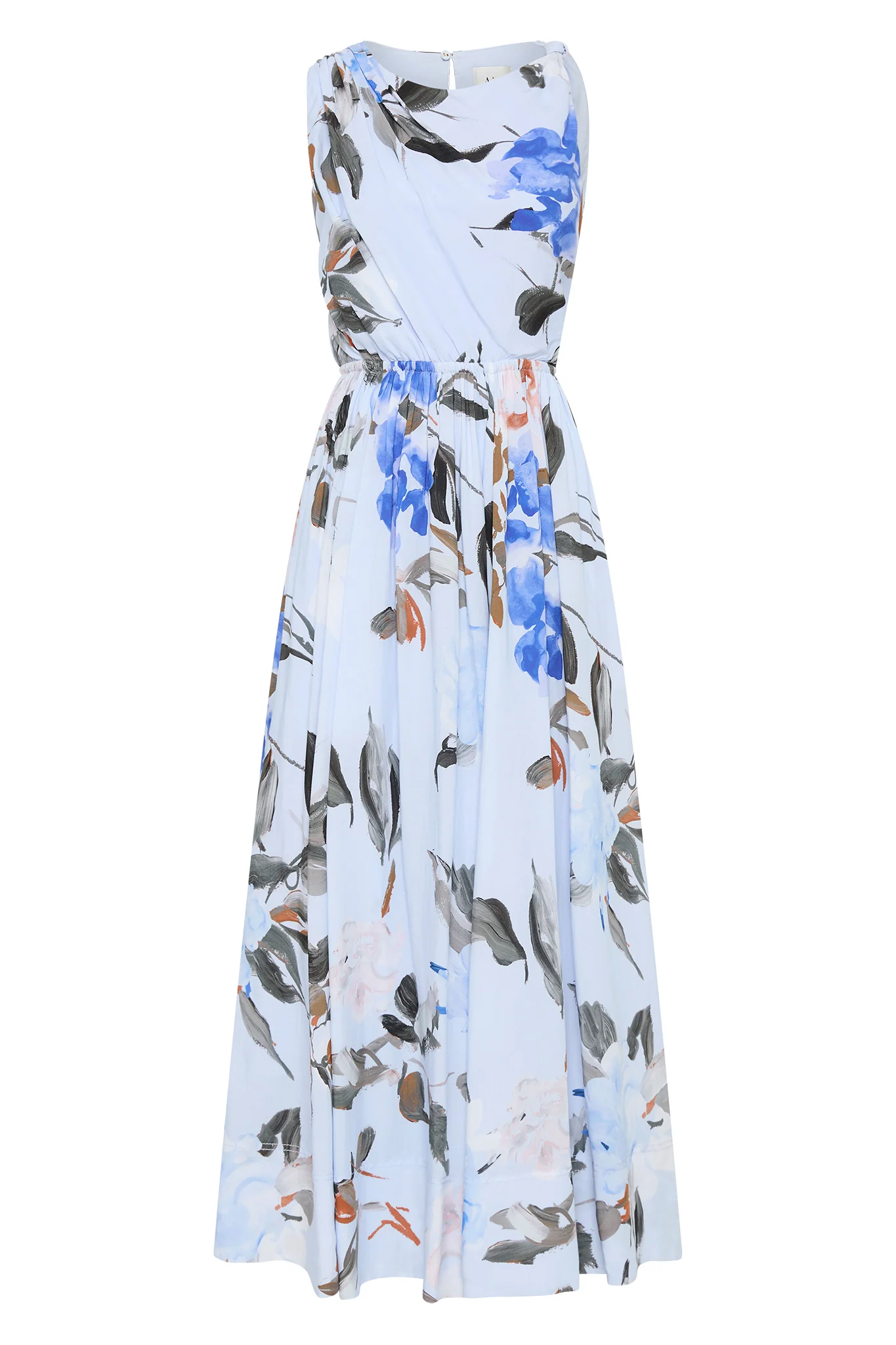Abbey Twisted Midi Dress