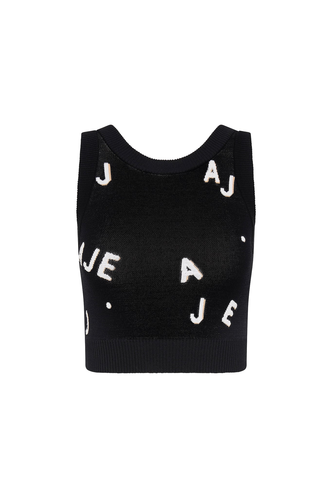 Decora Logo Sprinkle Knit Top