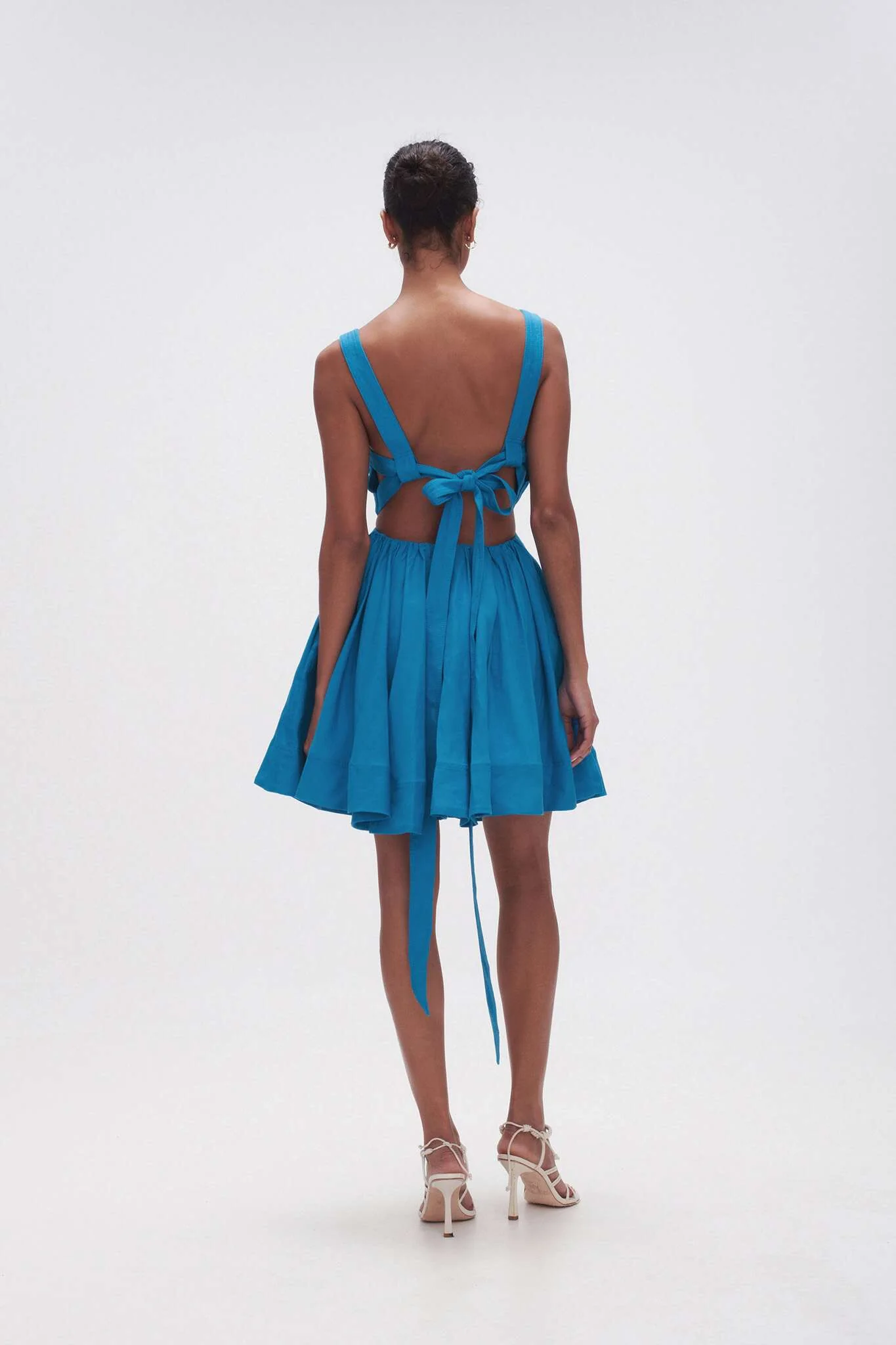 Clara Tie Back Mini Dress