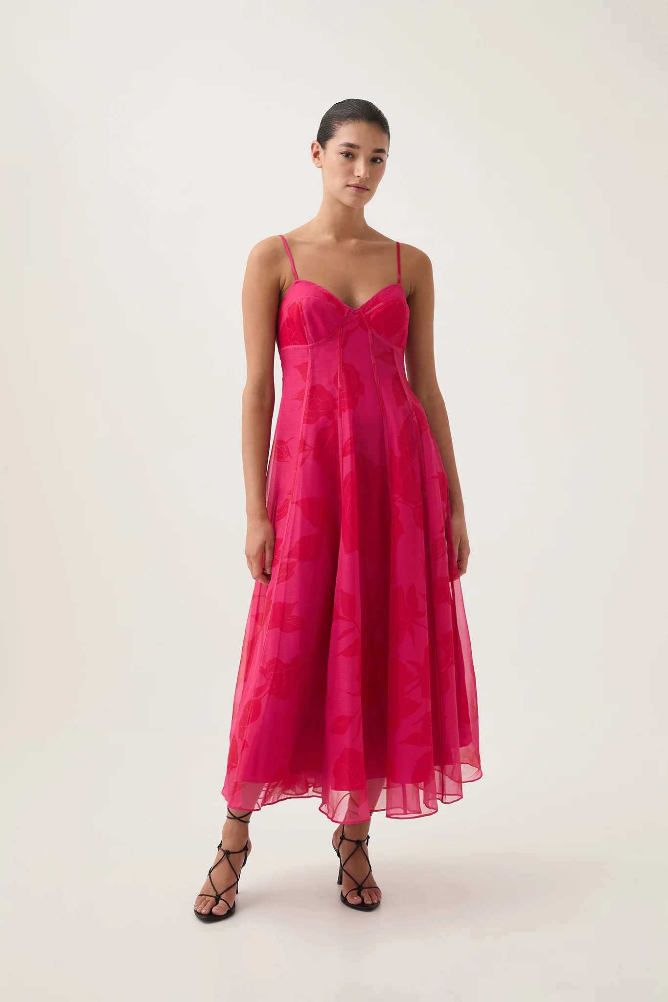 Sway Panelled Midi Dress