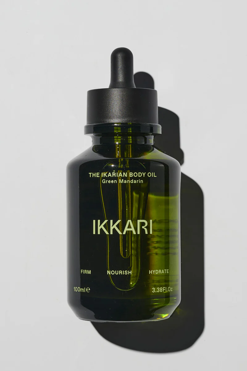 The Ikarian Body Oil 100ml Green Mandarin