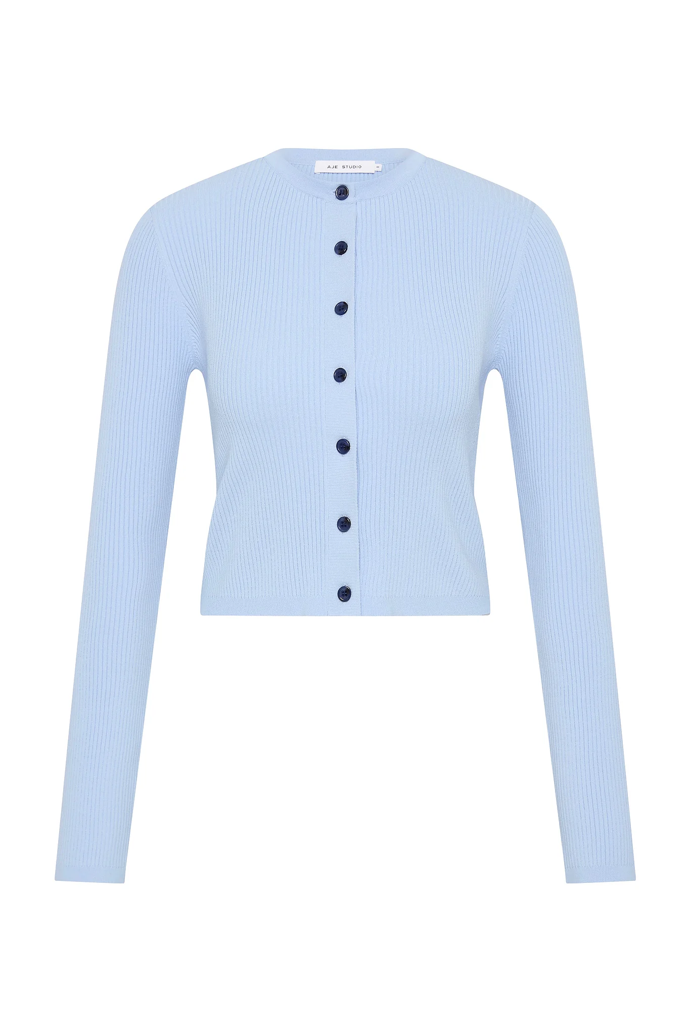 Deia Cropped Knit Cardigan