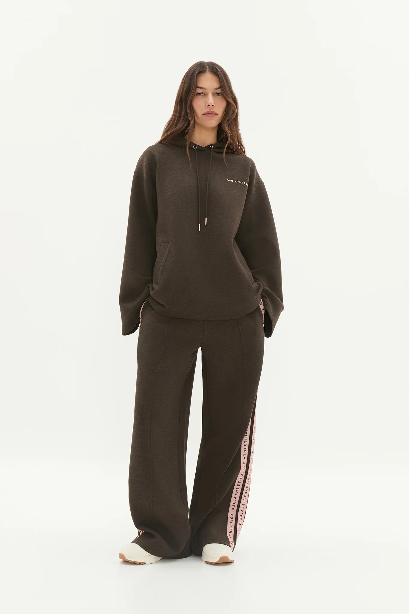 Split Back Logotape Hoodie 432