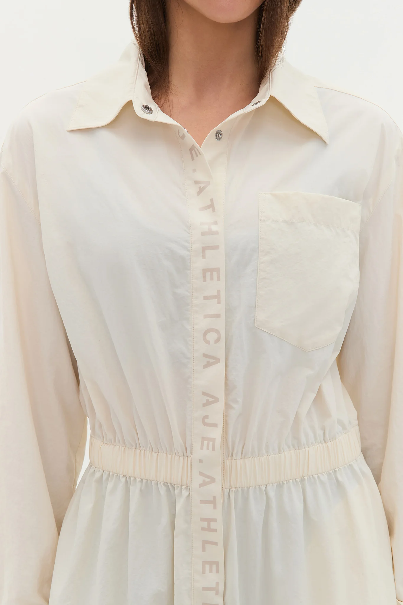 Cinched Spray Shirt Dress 824