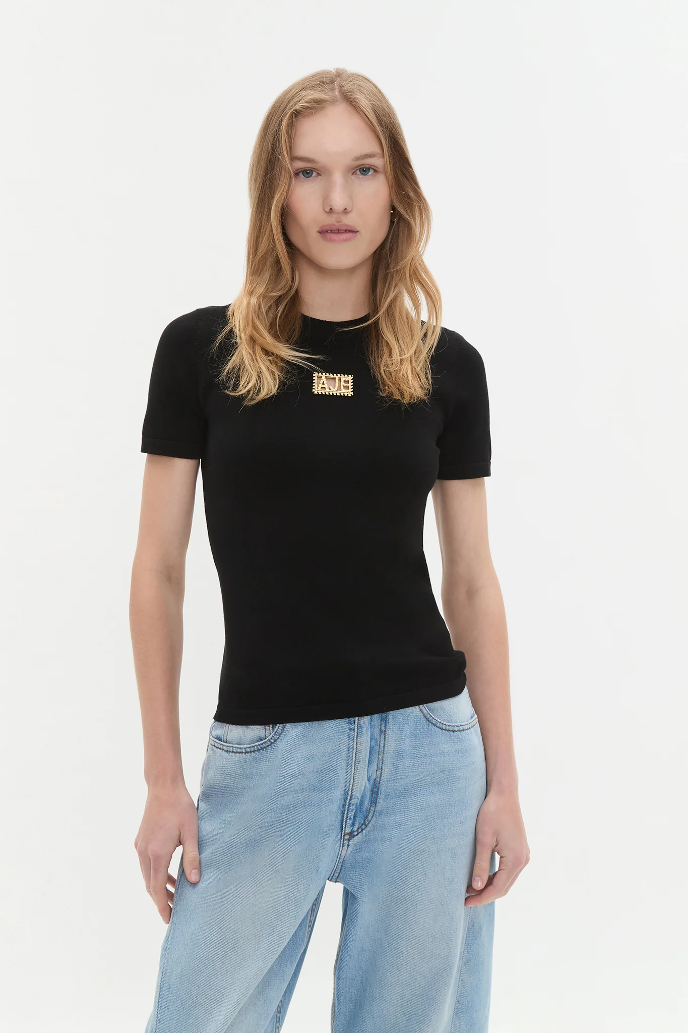 Sunrise Logo Knit Baby Tee