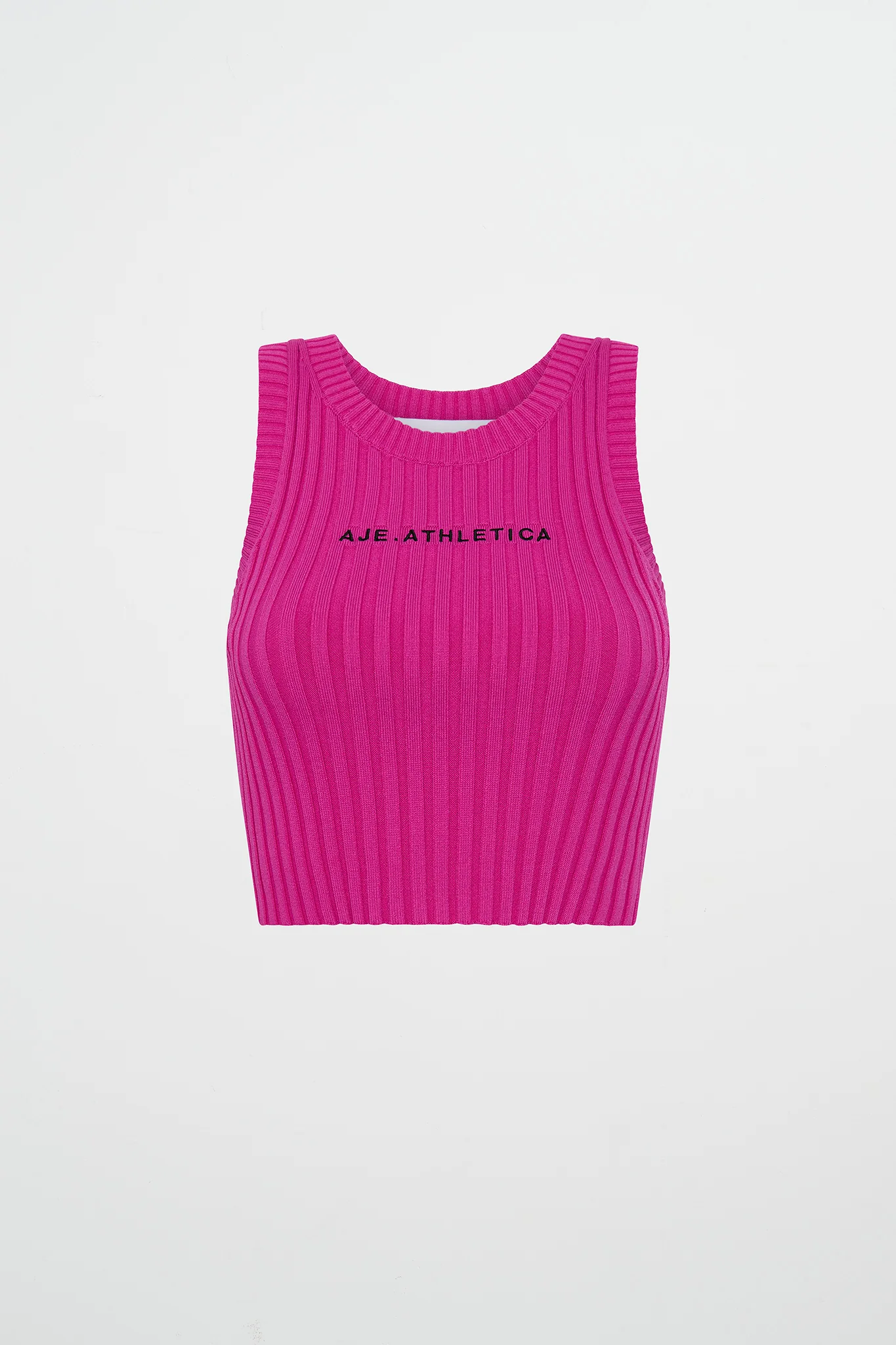 Cropped Knitted Logo Tank 135