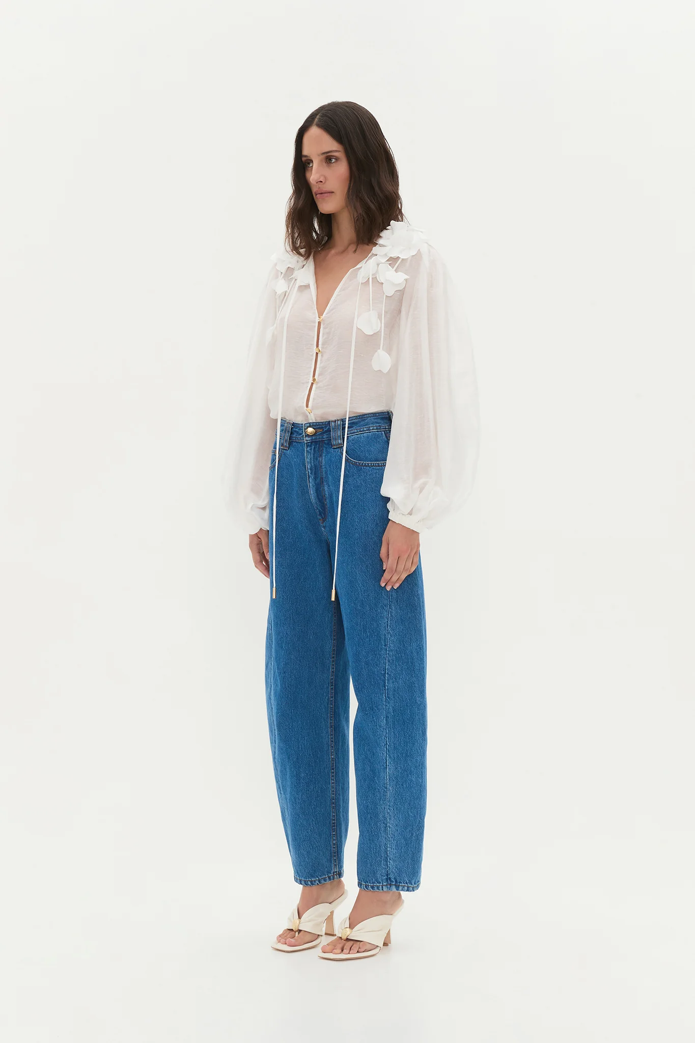 Camille Flower Blouse