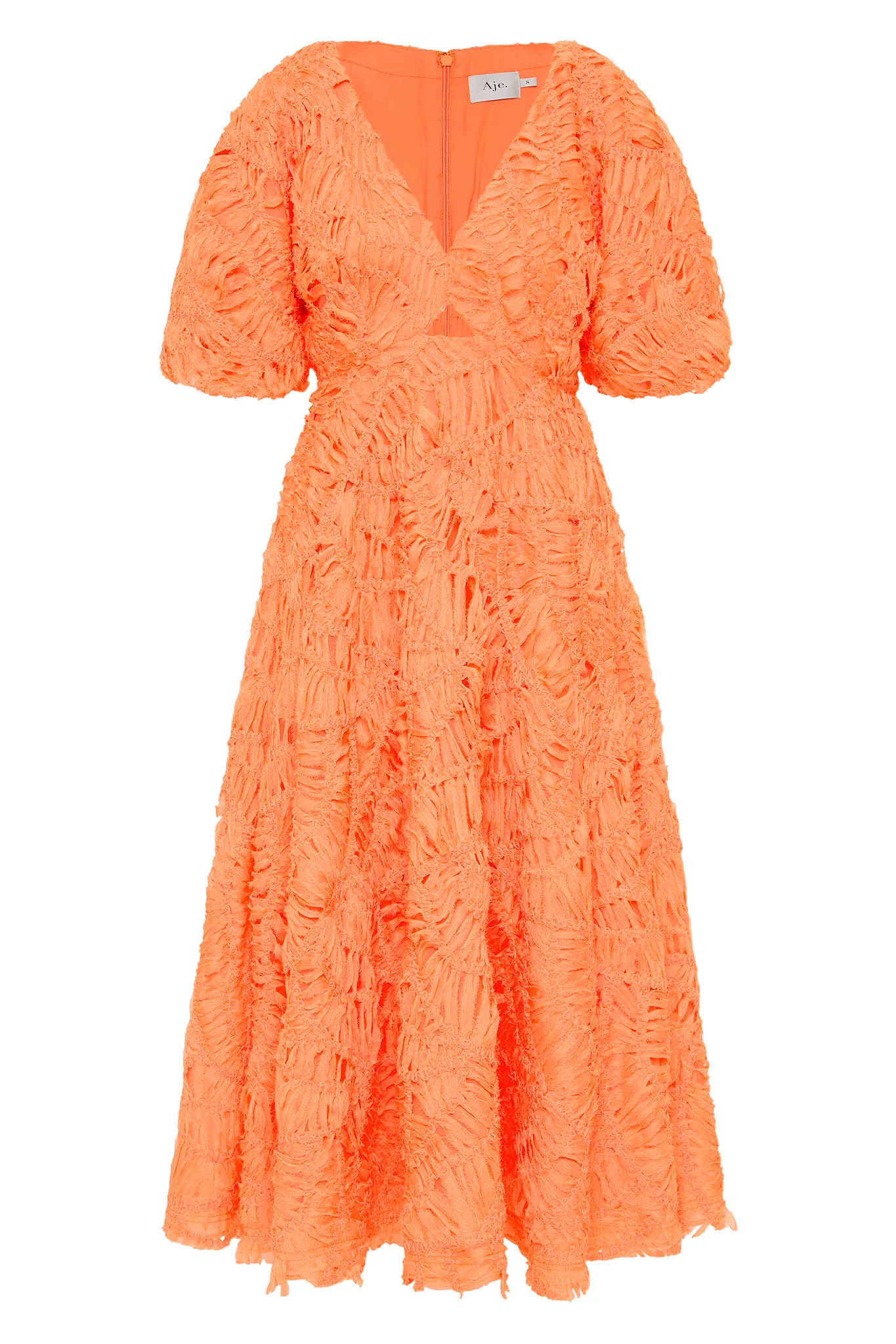 Florential Textured Midi Dress