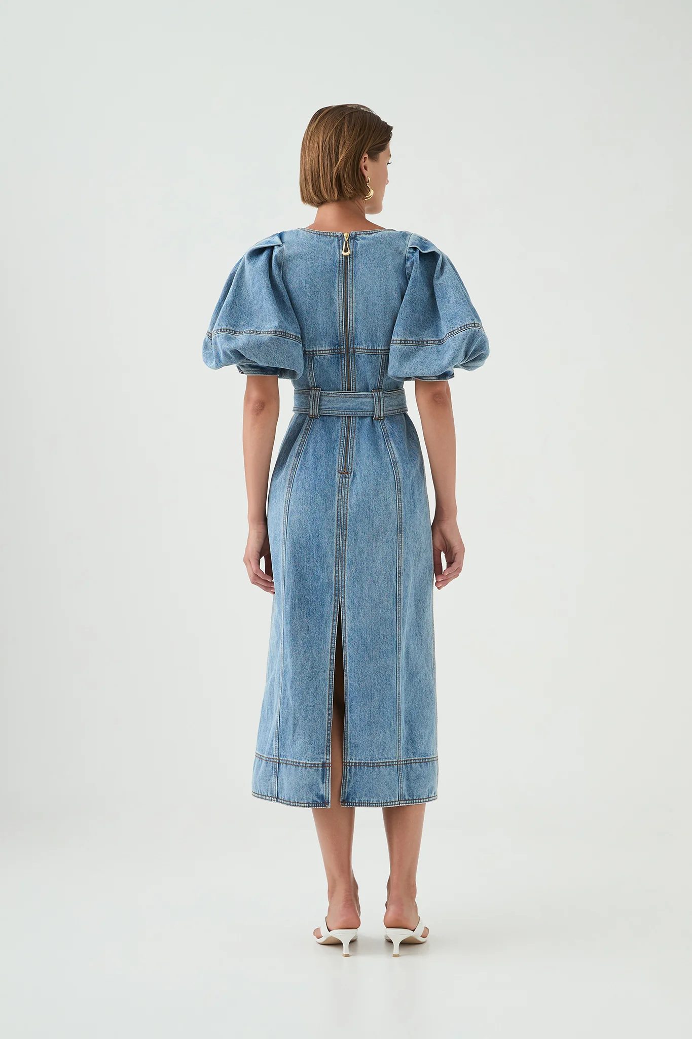 Juno Denim Midi Dress